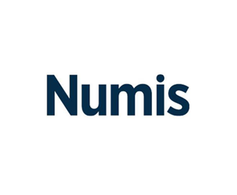 Logo for Numis, who are institutional stockbrokers and corporate advisors