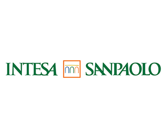 Logo for Intesa Sanpaolo, a banking group