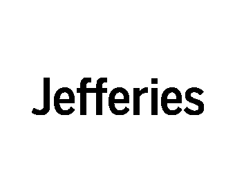 Logo for Jefferies, a multinational independent investment bank and financial services company 