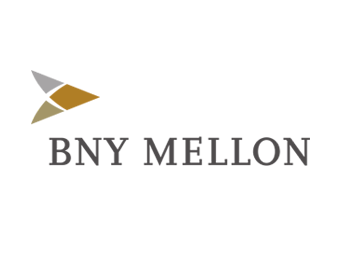 Logo for BNY Mellon, an American global investments company
