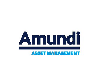 Logo for Amundi, an asset management company