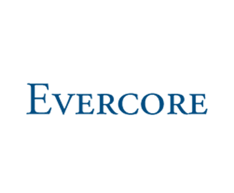 Logo for Evercore, a global independent investment banking advisory firm